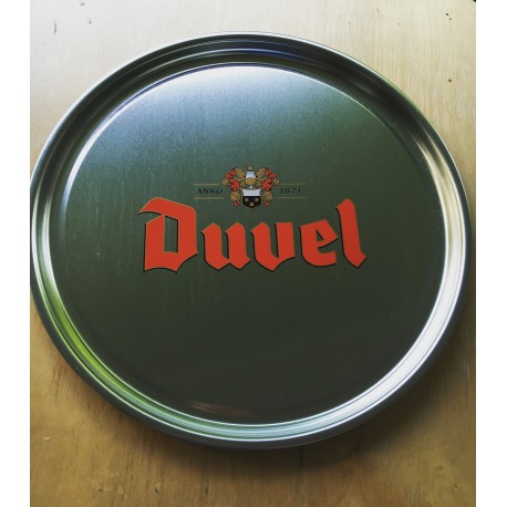 Plate Duvel metal