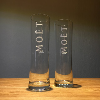 Glass Moët & Chandon long drink