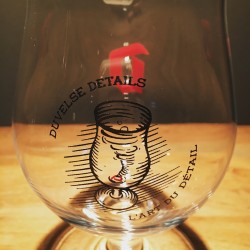 Glass beer  Duvel 2016 l'art du détail