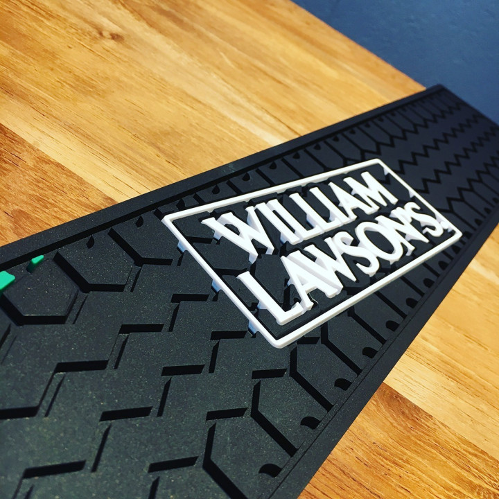 Bar runner William Lawson's model 2