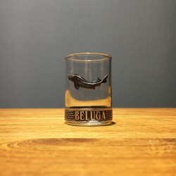 Glass vodka Beluga shooter 4cl