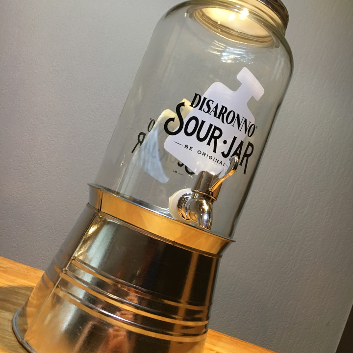 Bonbonnière avec robinet Amaretto Sour