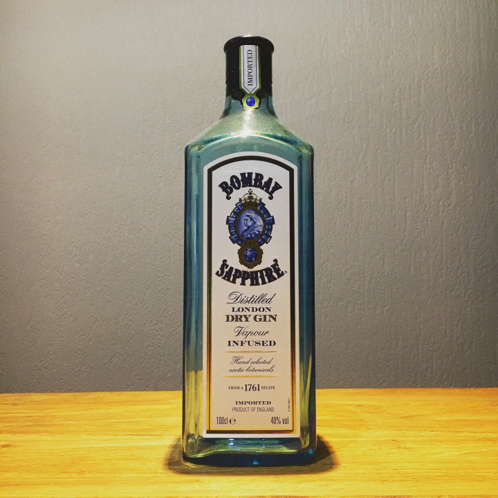 Bouteille factice Bombay Sapphire 1L