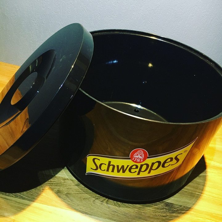 Bottle Bucket Schweppes 10L