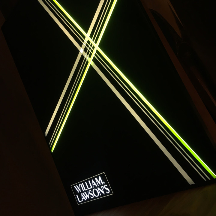 Illuminated Sign William Lawson's neon model 2