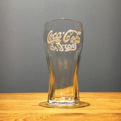 Glass Coca-Cola 33cl logo...