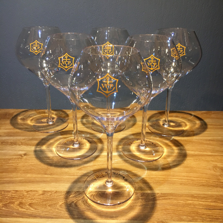 Glass Veuve Clicquot Rich PVC