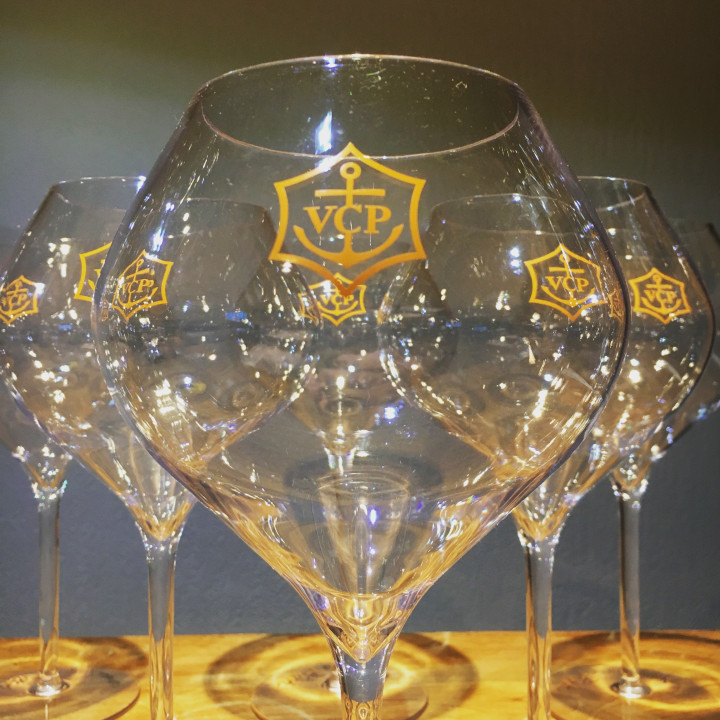 Glass Veuve Clicquot Rich PVC