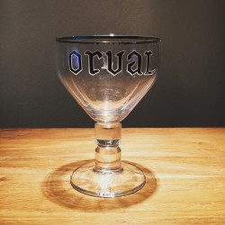 Glas Bier Orval