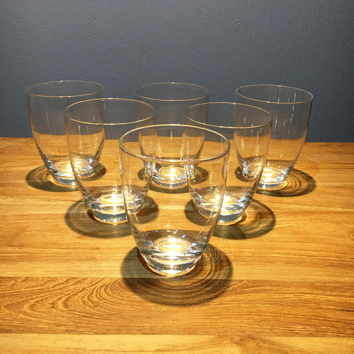 Verre Bru tumbler modèle 3