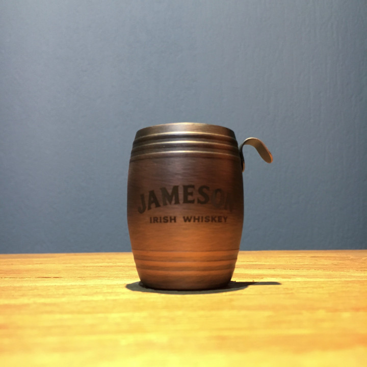 Verre Jameson shooter métal