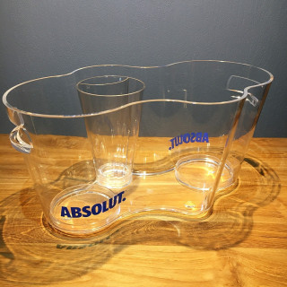 Bottle bucket Absolut vodka pvc 4b