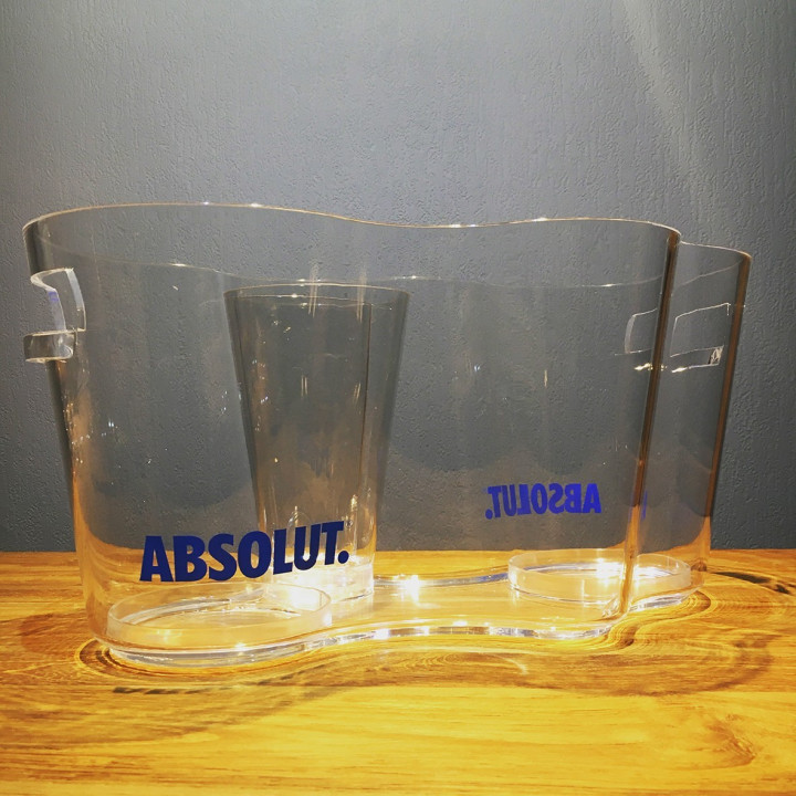Bottle bucket Absolut vodka pvc 4b