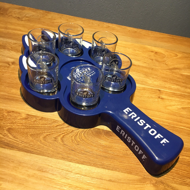 Shot Paddle Eristoff wolfs paw + 6 shooters