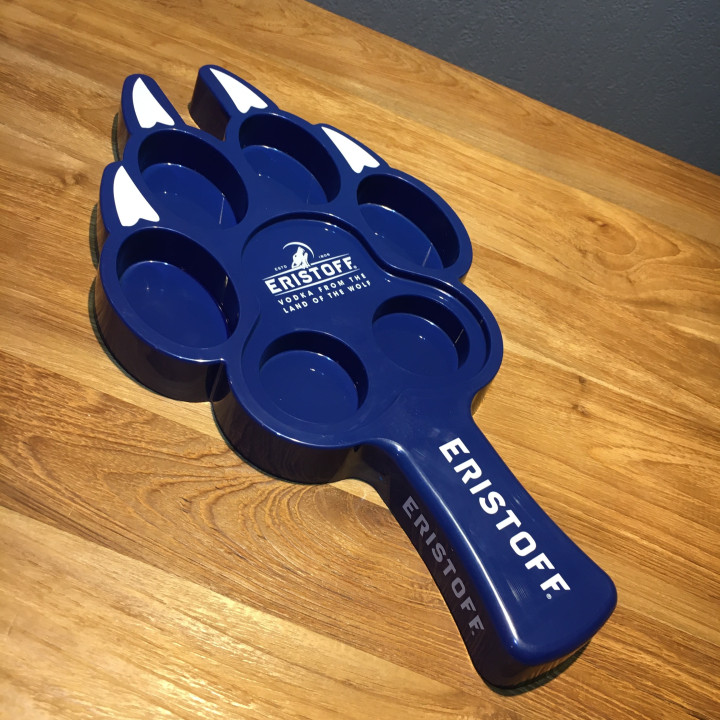 Shot Paddle Eristoff wolfs paw + 6 shooters