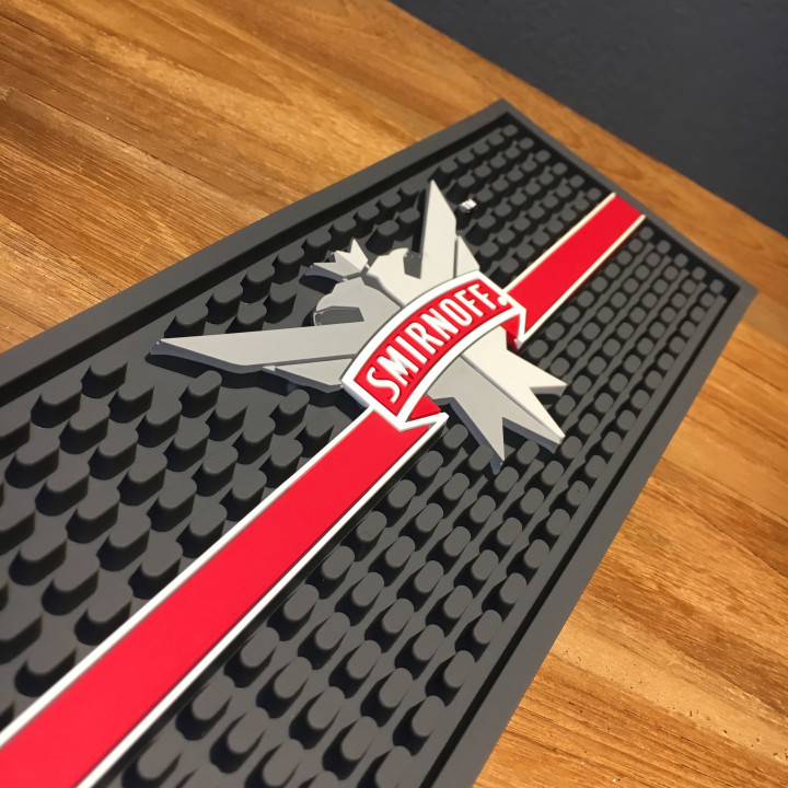 Tapis de bar Smirnoff