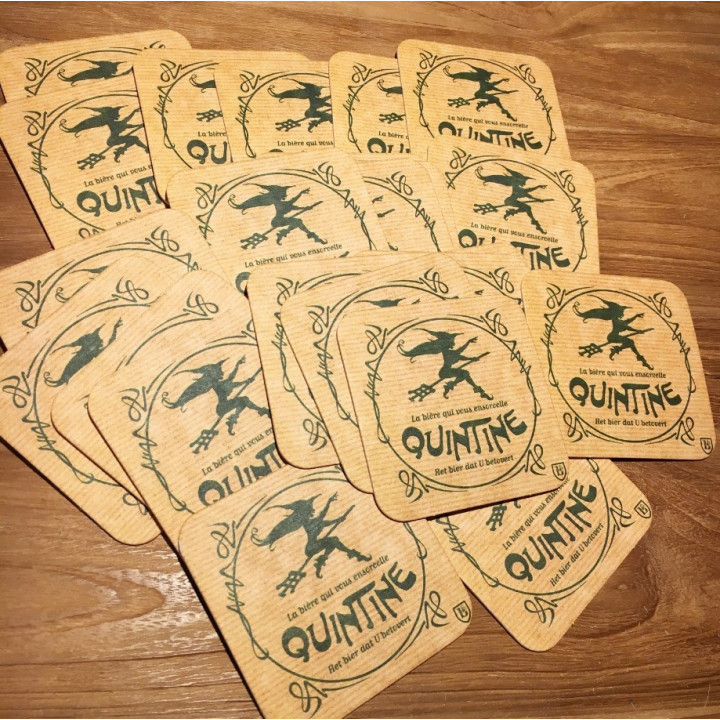 Sous-bock Quintine modèle 1 x100