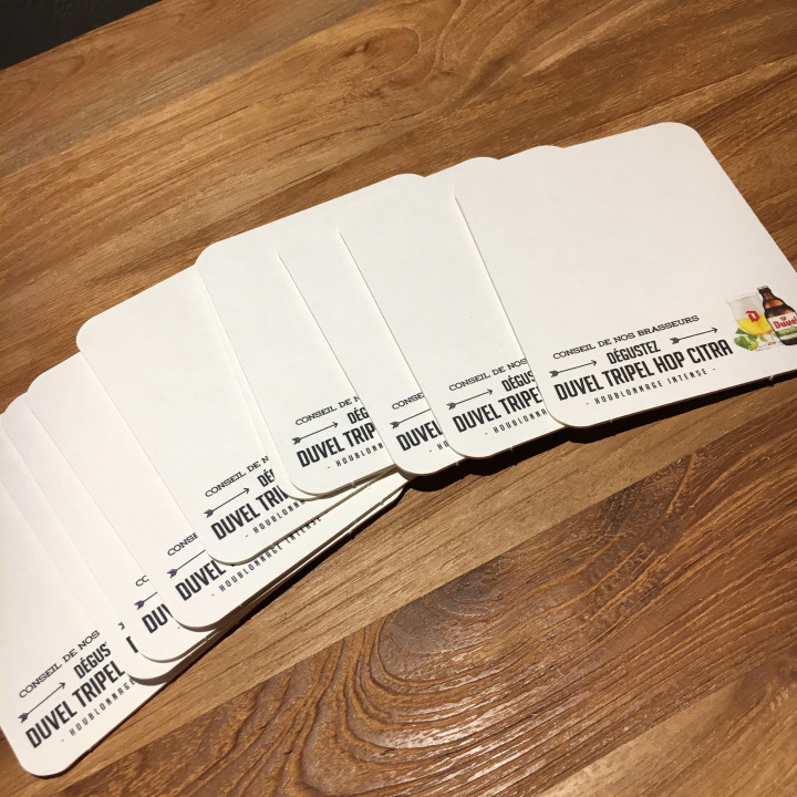 Sous-bock Duvel Triple Hop x100