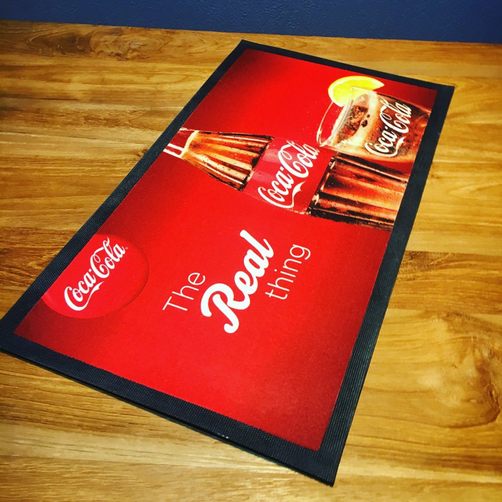 Tapis de bar Coca-Cola