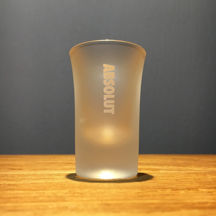 Glass shooter Absolut Vodka model 3
