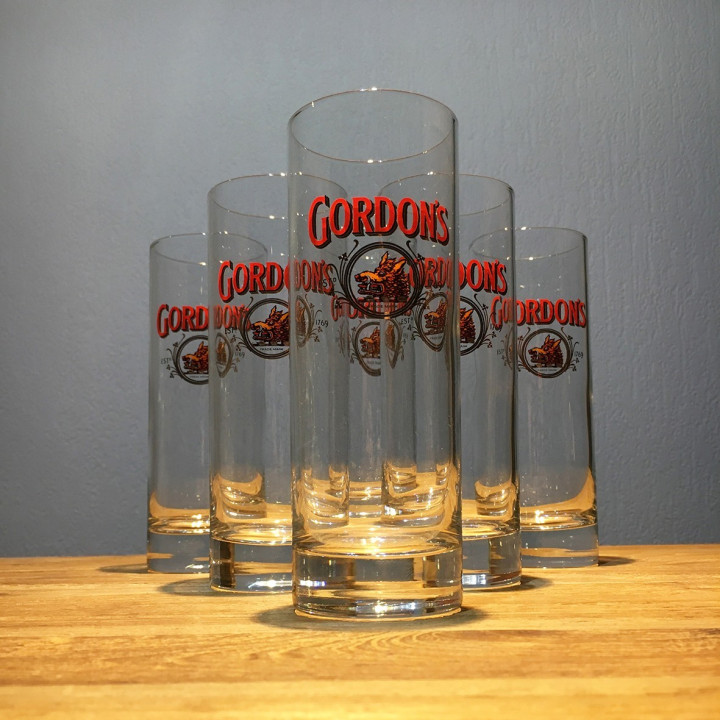 Verre Gordon's London Dry Gin long drink 32cl modèle 3