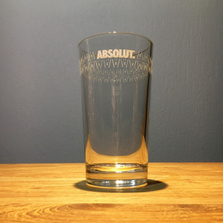 Glas Absolut vodka conisch model 2
