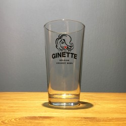 Glas bier Ginette