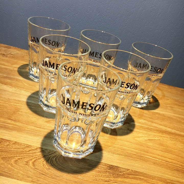 Glass Jameson model mojito