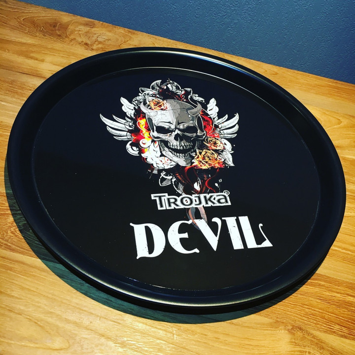 Dienblad Trojka Devil pvc