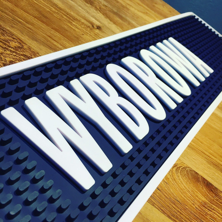 Tapis de bar Wyborowa