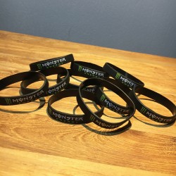 Armband silicone Monster x10