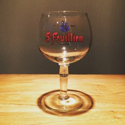 Verre bière Saint Feuillien...