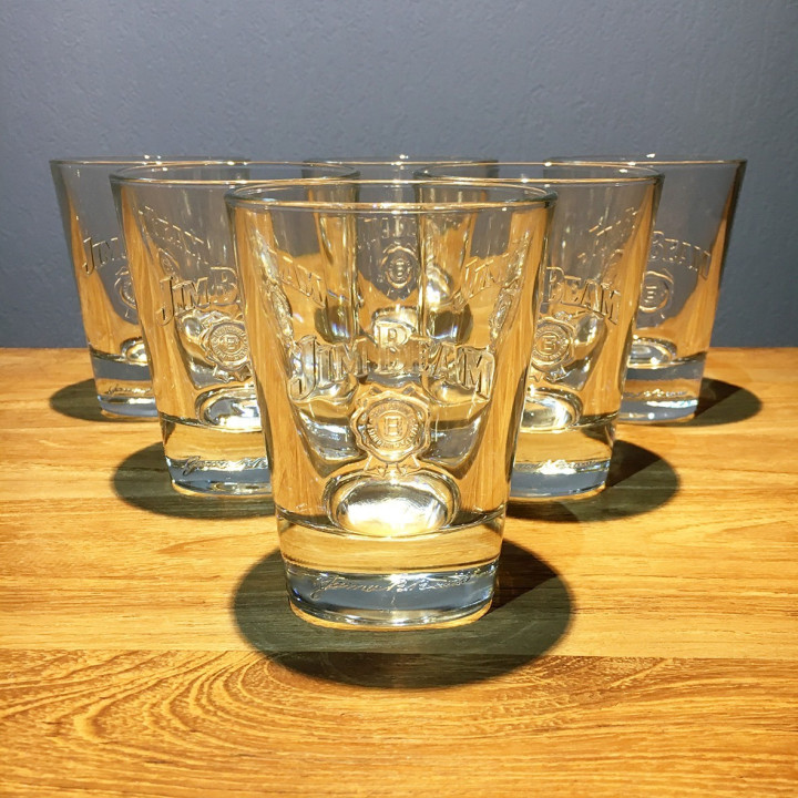 Glas Jim Beam tumbler model 2