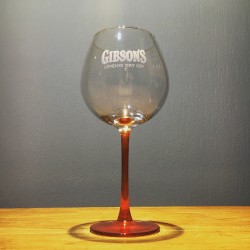 Glass Gibson's gin model...