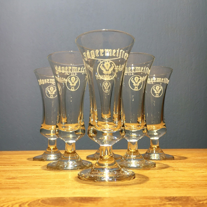 Glas Jägermeister shooter model 7 (4cl)