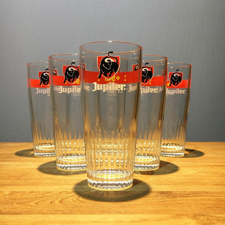 Verre bière Jupiler 25cl + 5cl