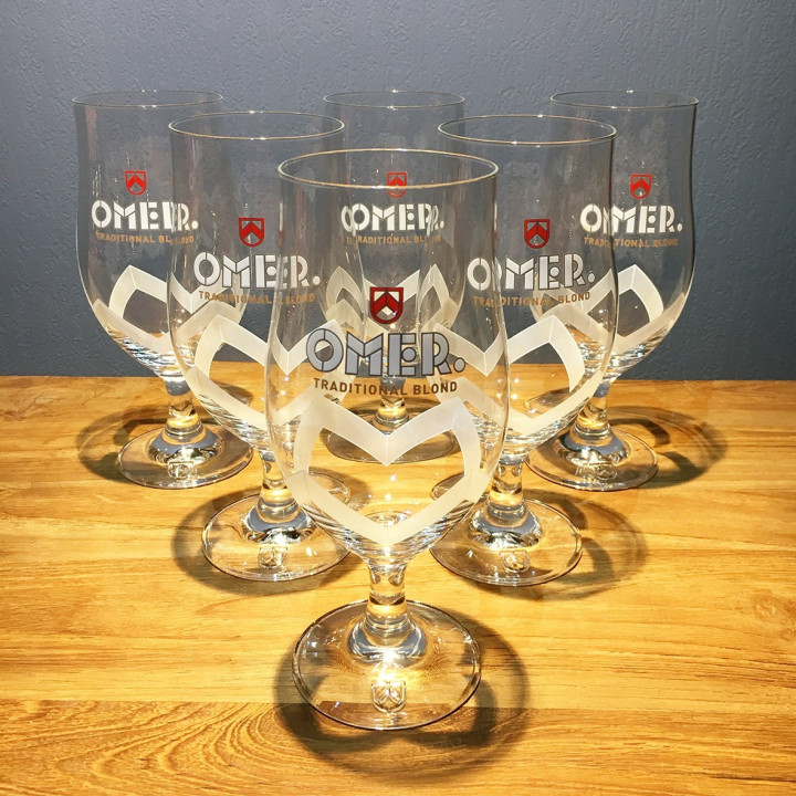 Verre bière Omer modèle 2