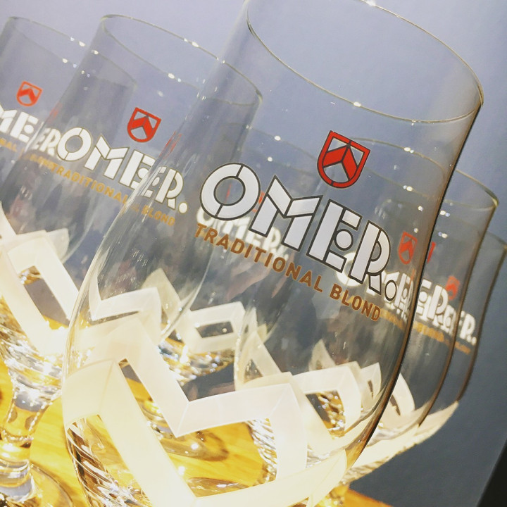 Verre bière Omer modèle 2