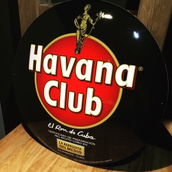 Plaque métal Havana Club...