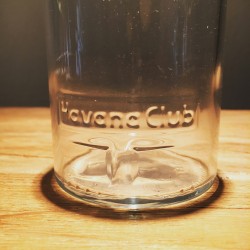 Glas Havana Club reliëf logo