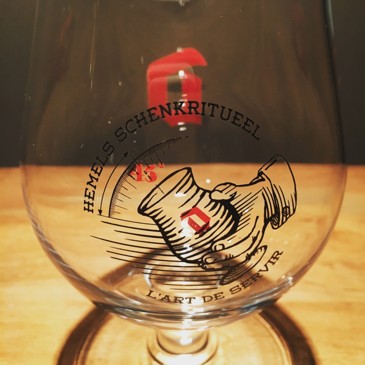 Bierglas Duvel 2016 l'art de servir