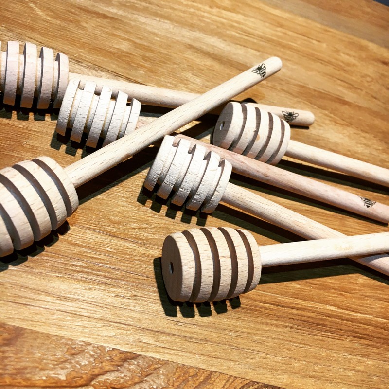 Swizzle stick Jack Daniel's Honey wooden model x6