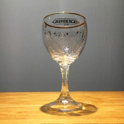 Glass beer Grimbergen...