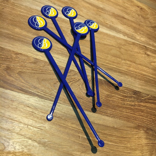 Swizzle Stick Ballantines x6