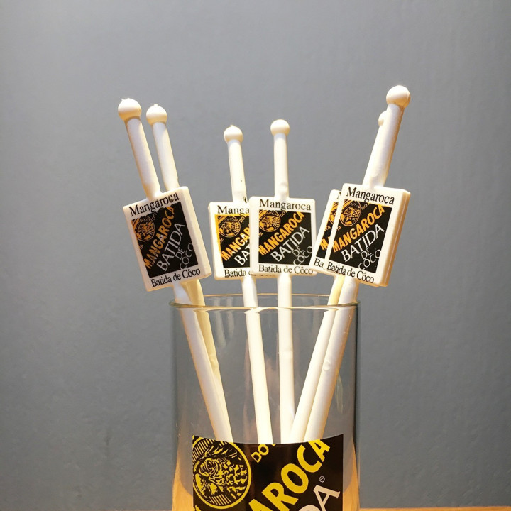 Swizzle Stick Batida de Coco x6