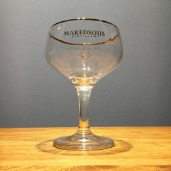 Glass Maredsous Distillery