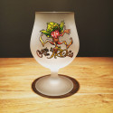 Glass beer Cuvée des Trolls