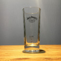 Glas Jack Daniel's long drink zwarte logo model 3