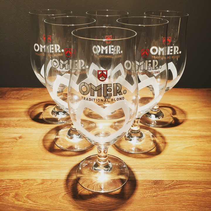 Verre bière Omer modèle 1