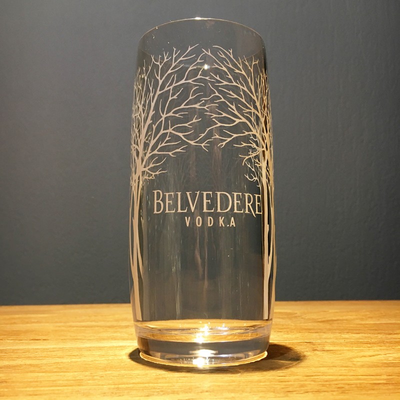 Glass Belvedere tumbler
